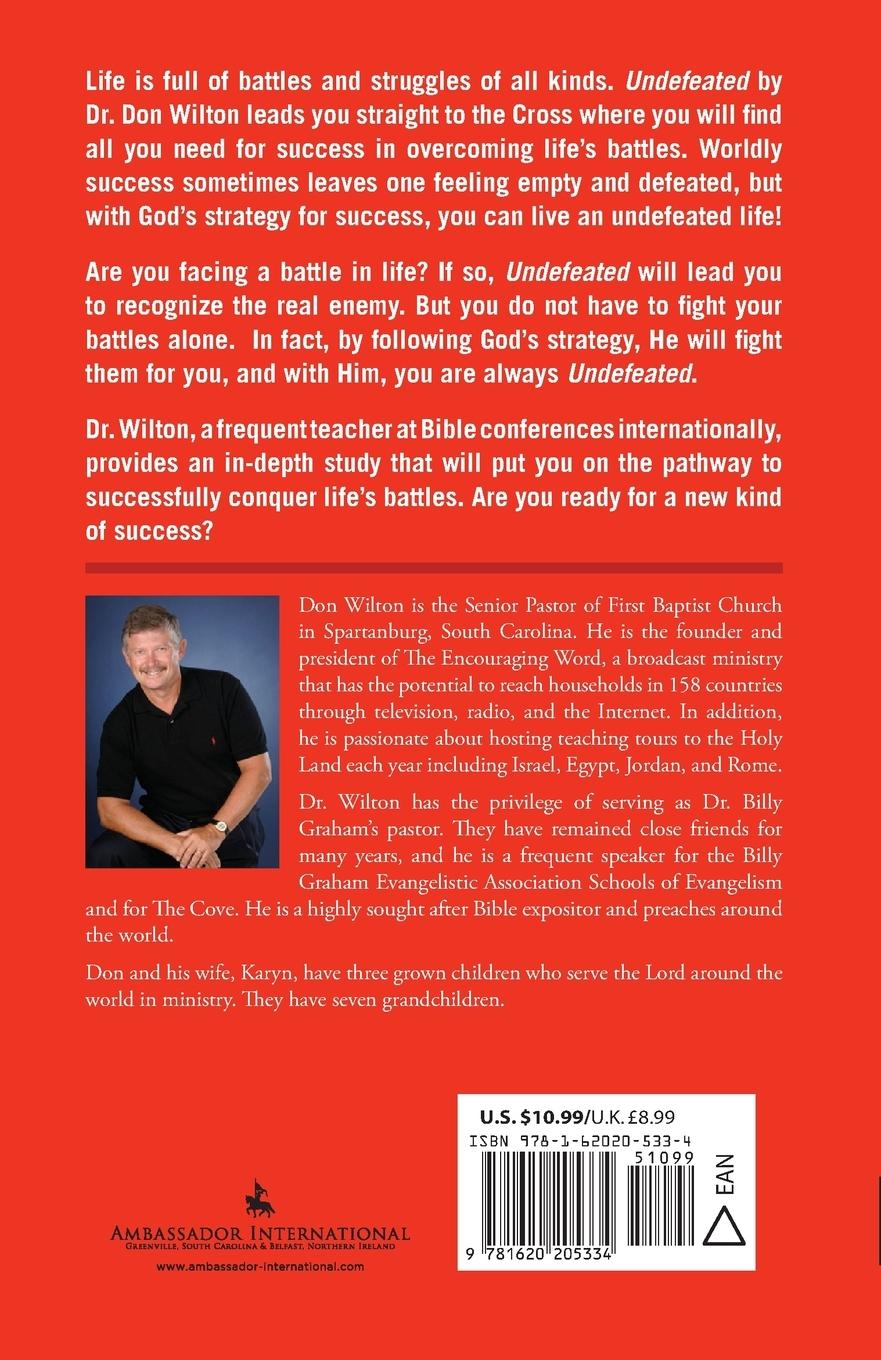 Rückseitencover Undefeated