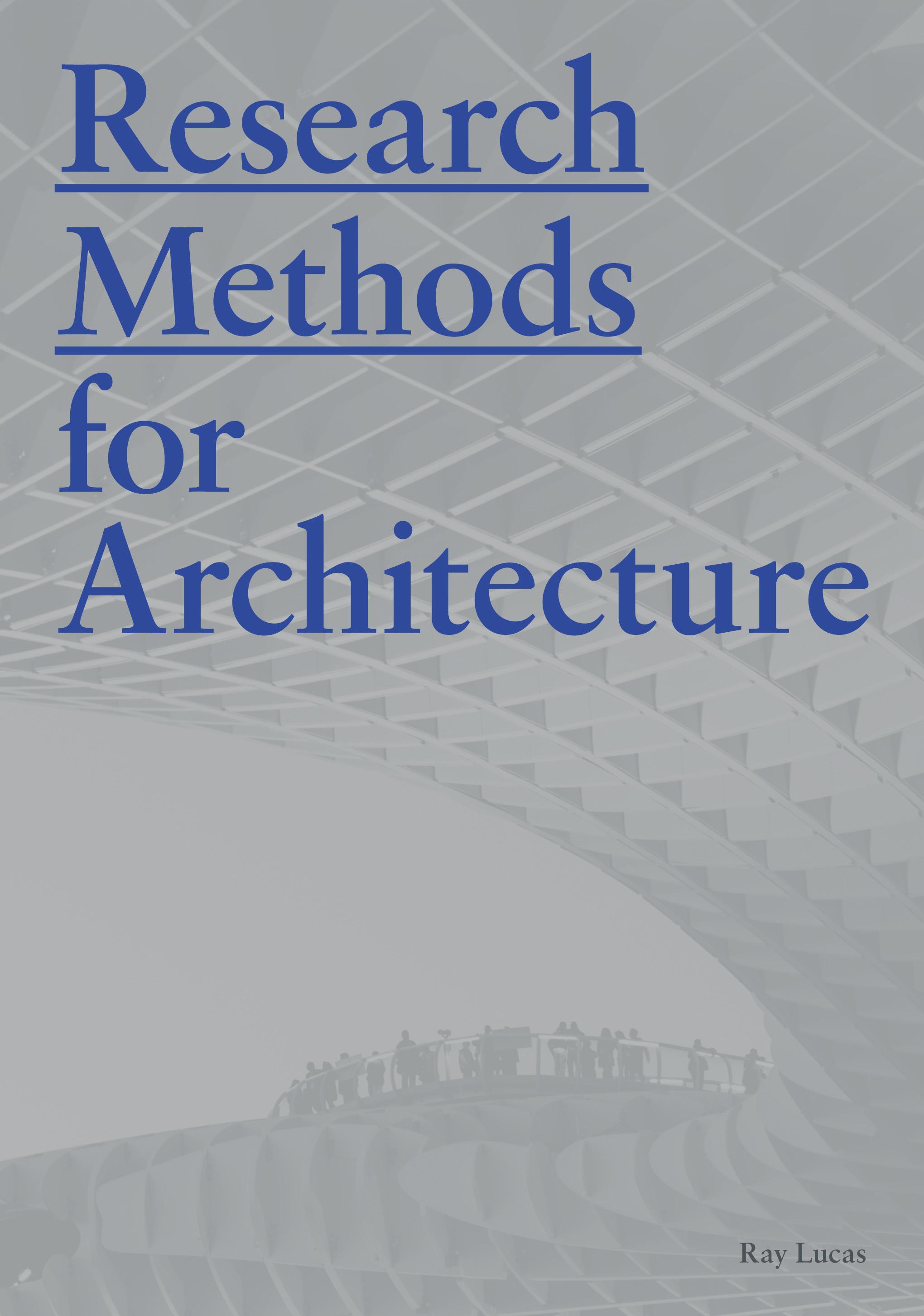 Vorderes Coverbild Research Methods for Architecture