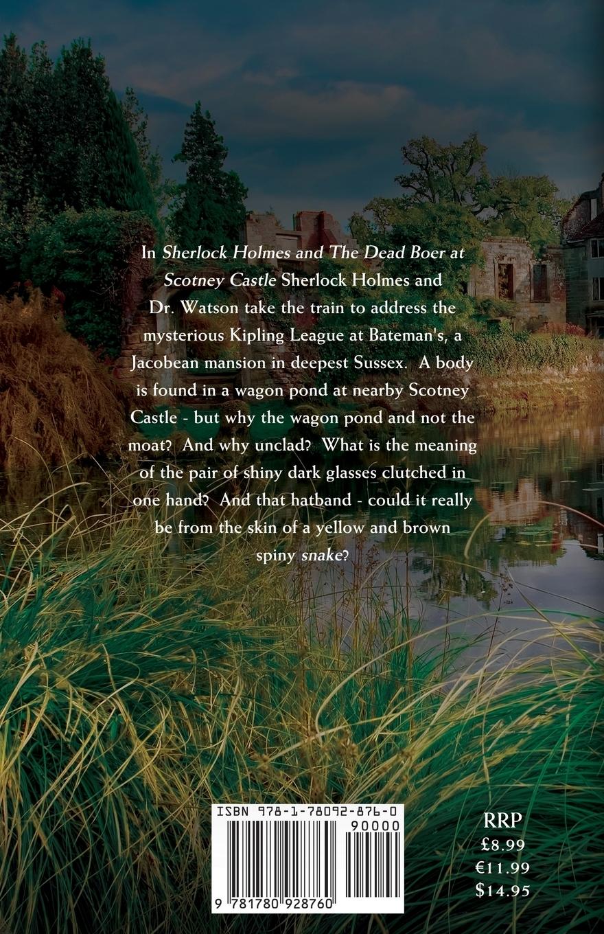 Rückseitencover Sherlock Holmes and The Dead Boer at Scotney Castle