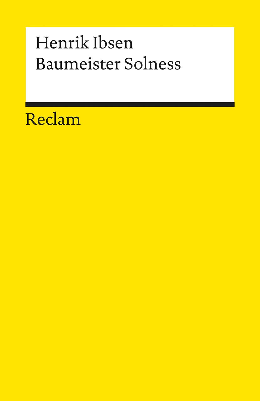 Vorderes Coverbild Baumeister Solness