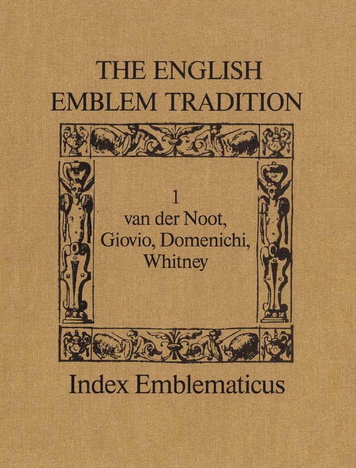 Vorderes Coverbild The English Emblem Tradition