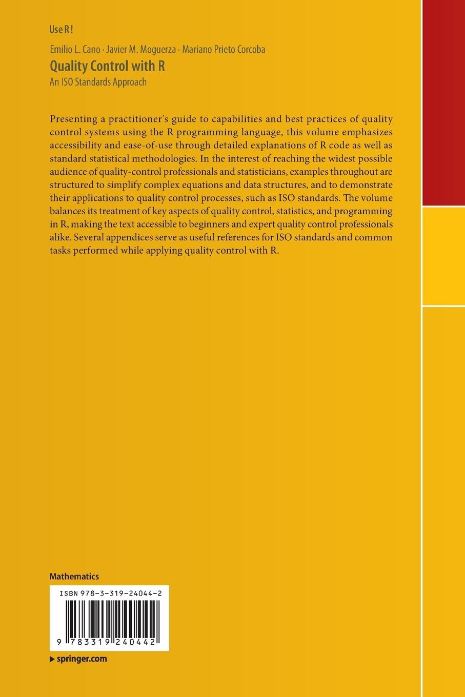 Rückseitencover Quality Control with R