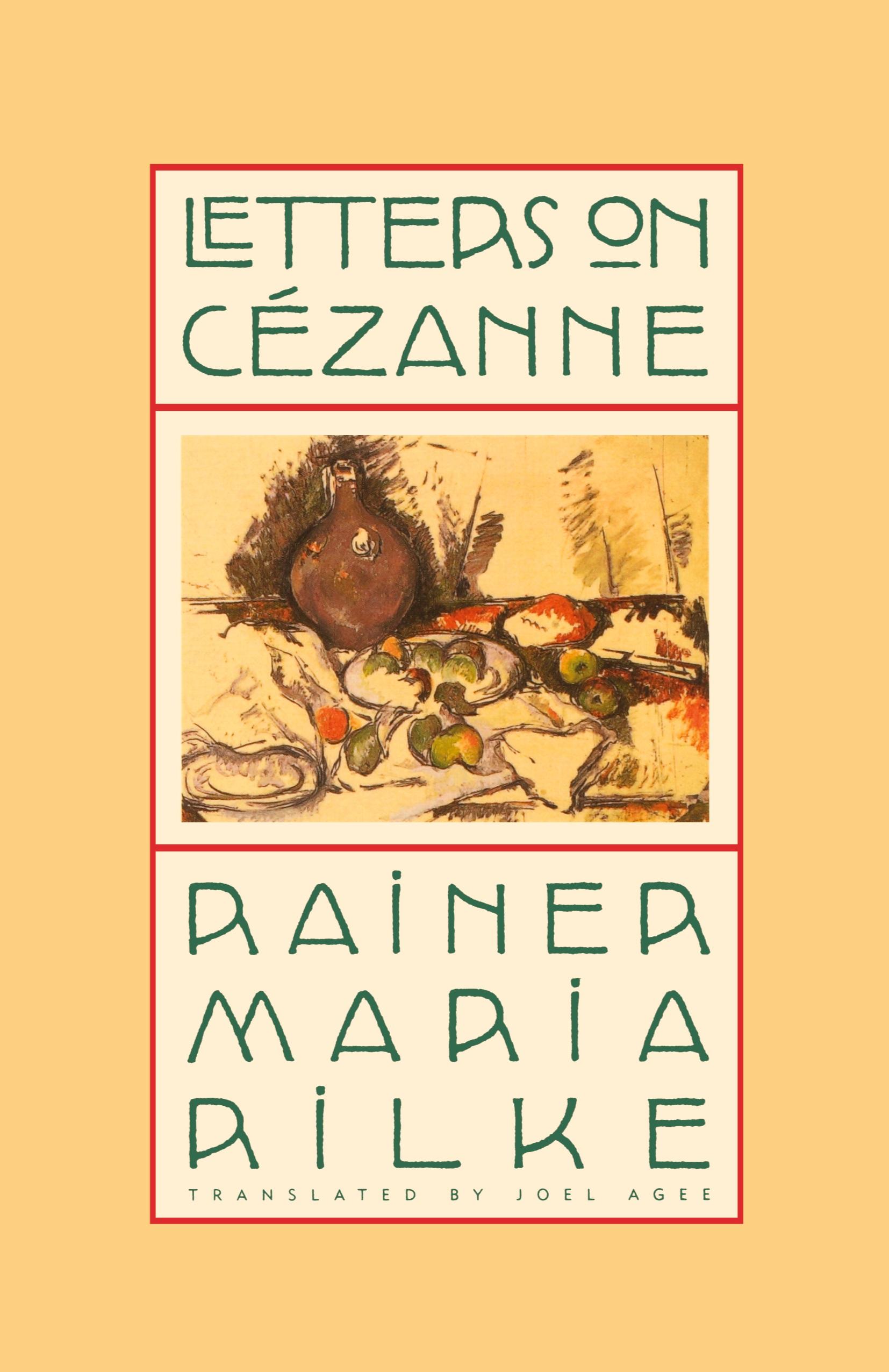 Vorderes Coverbild Letters on Cezanne