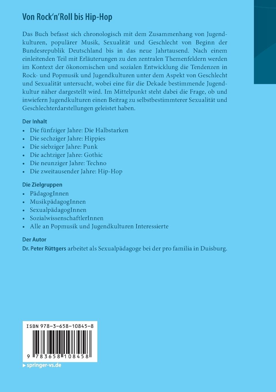 Rückseitencover Von Rock'n'Roll bis Hip-Hop