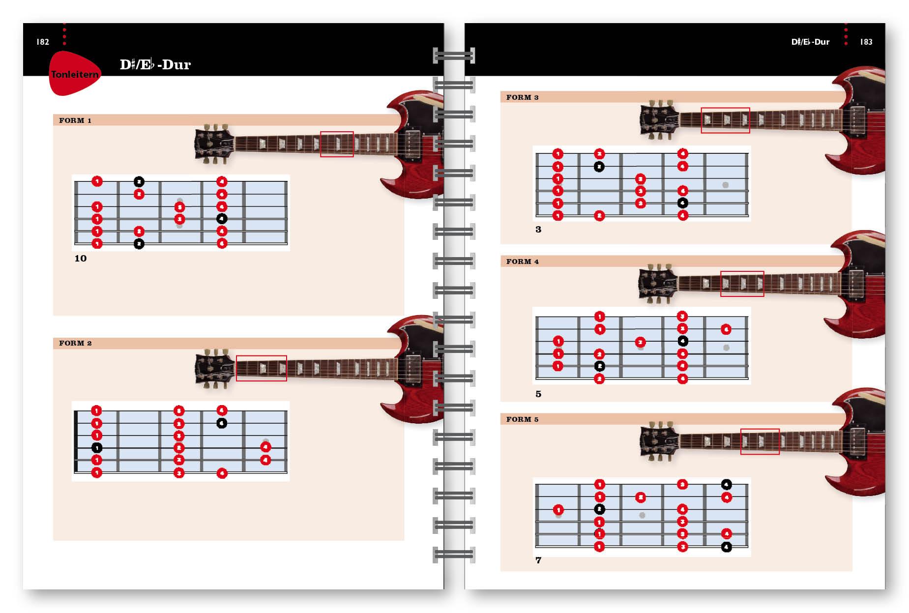 Beispielinhalt (Bild) Besser Gitarre spielen - 10 Minuten täglich