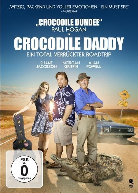 Vorderes Coverbild Crocodile Daddy - Ein total verrückter Roadtrip