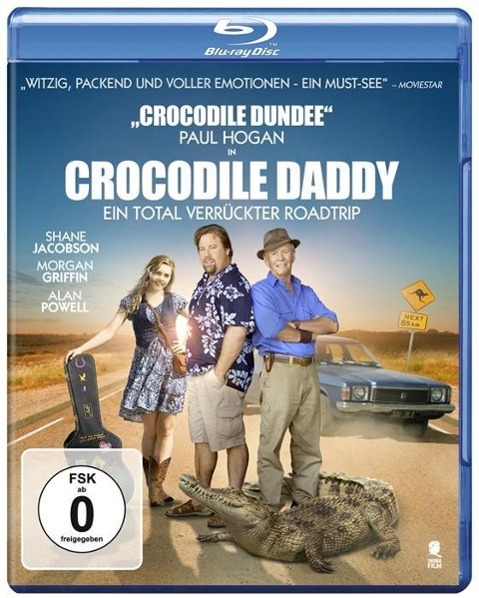 Vorderes Coverbild Crocodile Daddy - Ein total verrückter Roadtrip