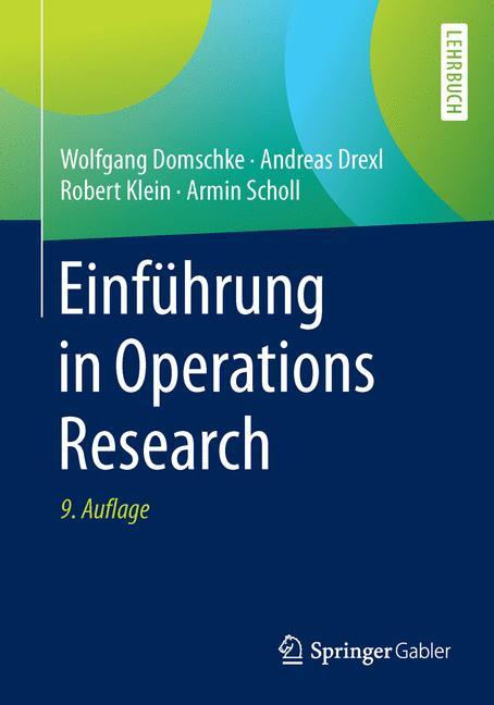 Vorderes Coverbild Einführung in Operations Research