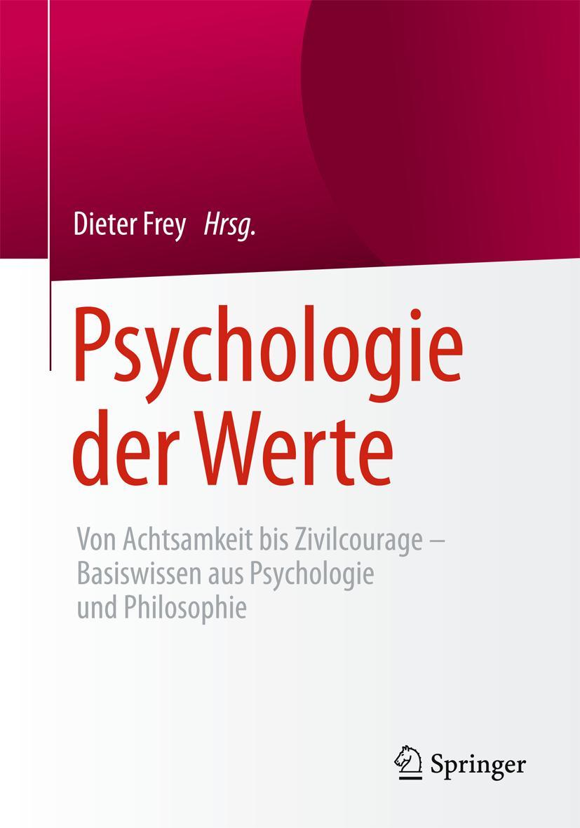 Vorderes Coverbild Psychologie der Werte