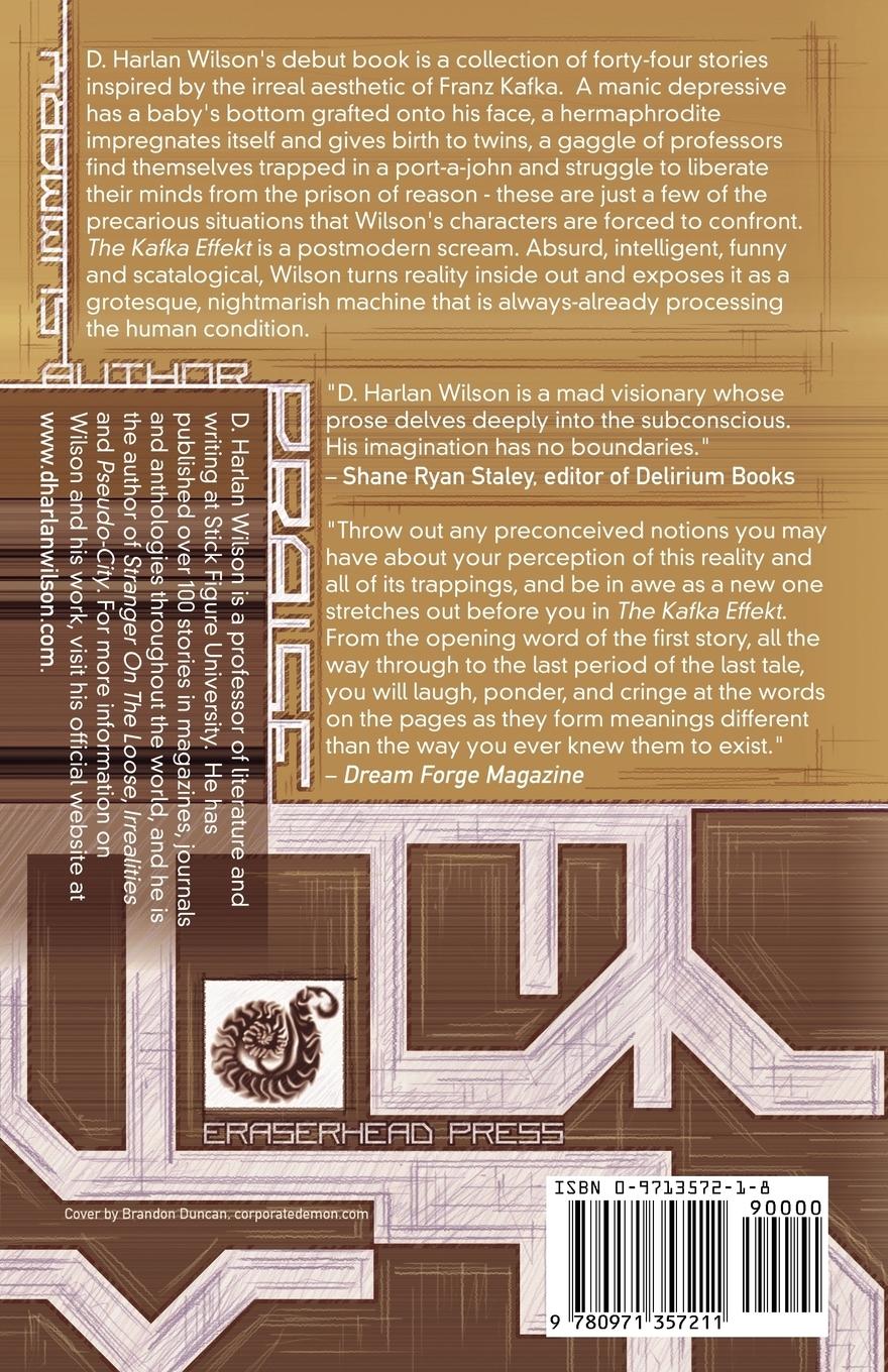 Rückseitencover The Kafka Effekt
