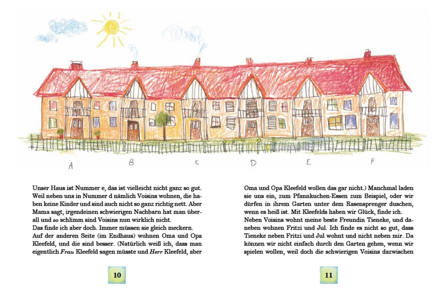 Beispielinhalt (Bild) Sommer im Möwenweg