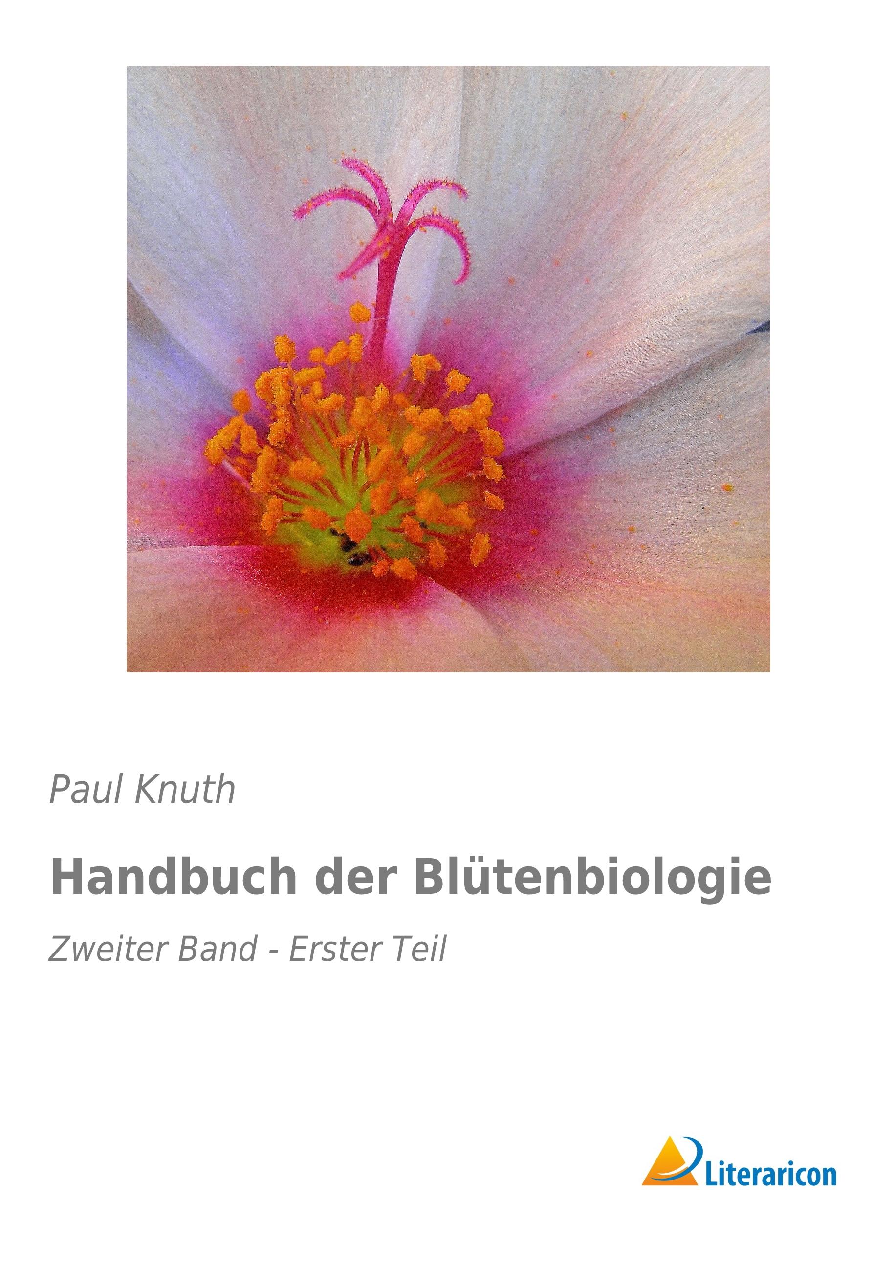Vorderes Coverbild Handbuch der Blütenbiologie