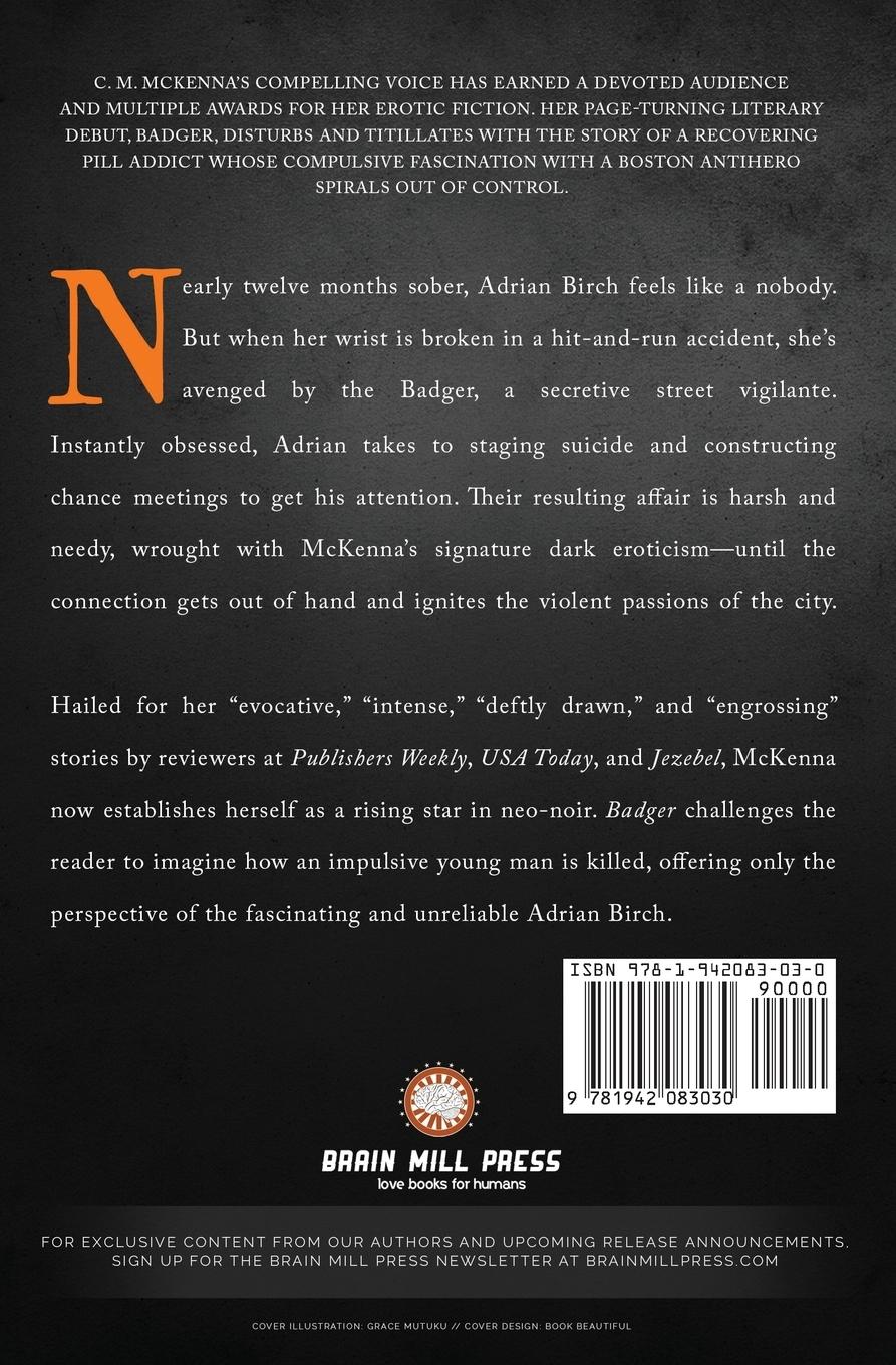 Rückseitencover Badger