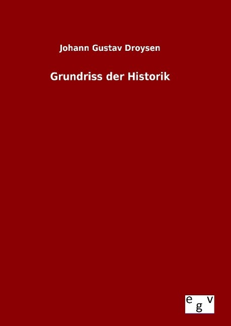 Vorderes Coverbild Grundriss der Historik