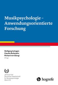 Vorderes Coverbild Musikpsychologie - Anwendungsorientierte Forschung