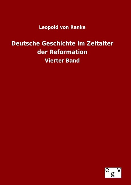 Vorderes Coverbild Deutsche Geschichte im Zeitalter der Reformation