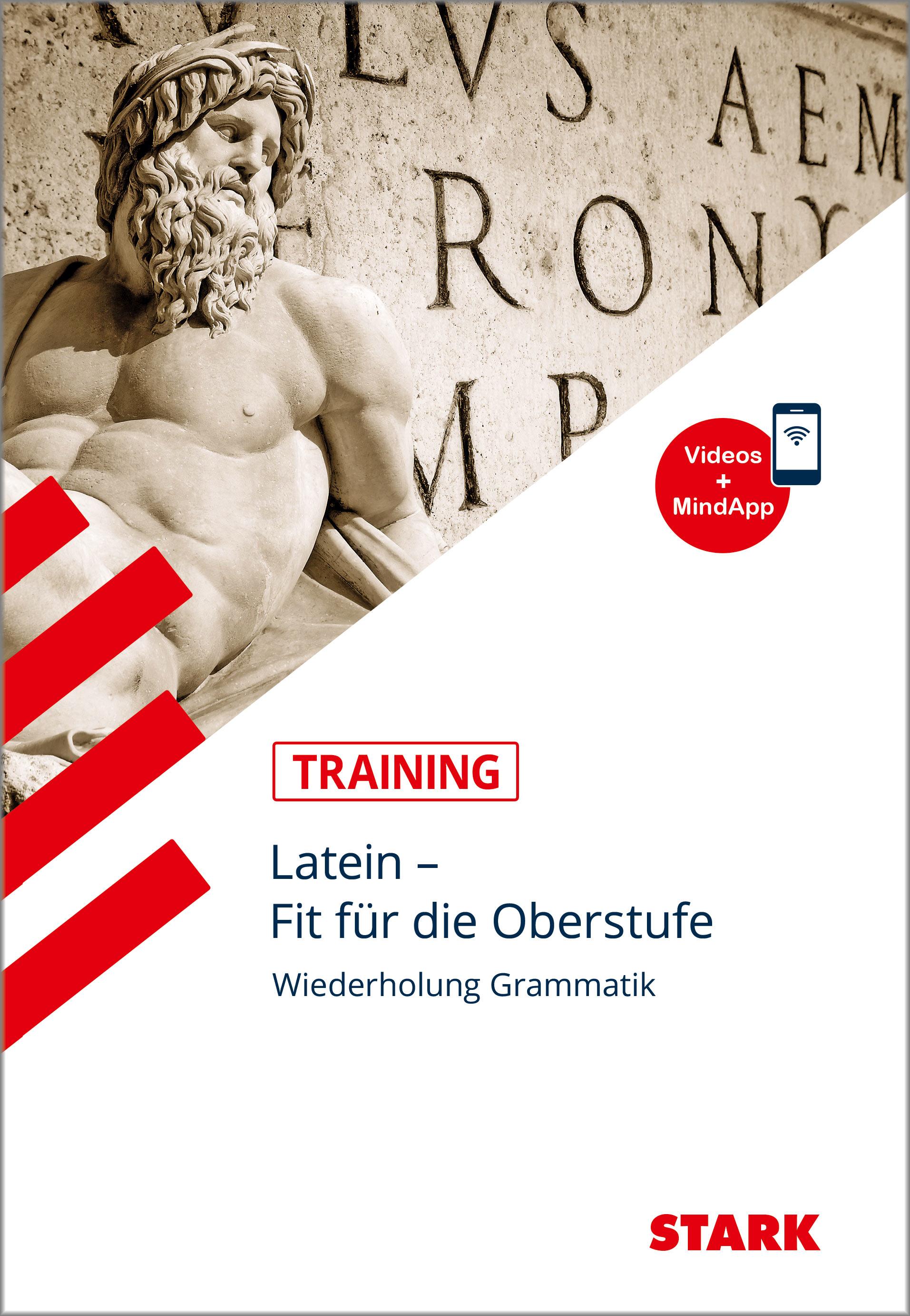 Vorderes Coverbild Training Gymnasium - Latein Wiederholung Grammatik mit Videos