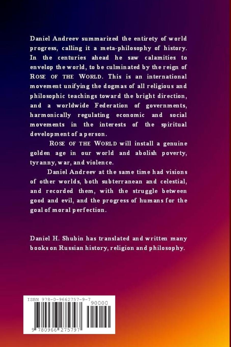 Rückseitencover Rose of the World