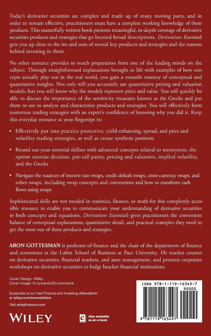 Rückseitencover Derivatives Essentials