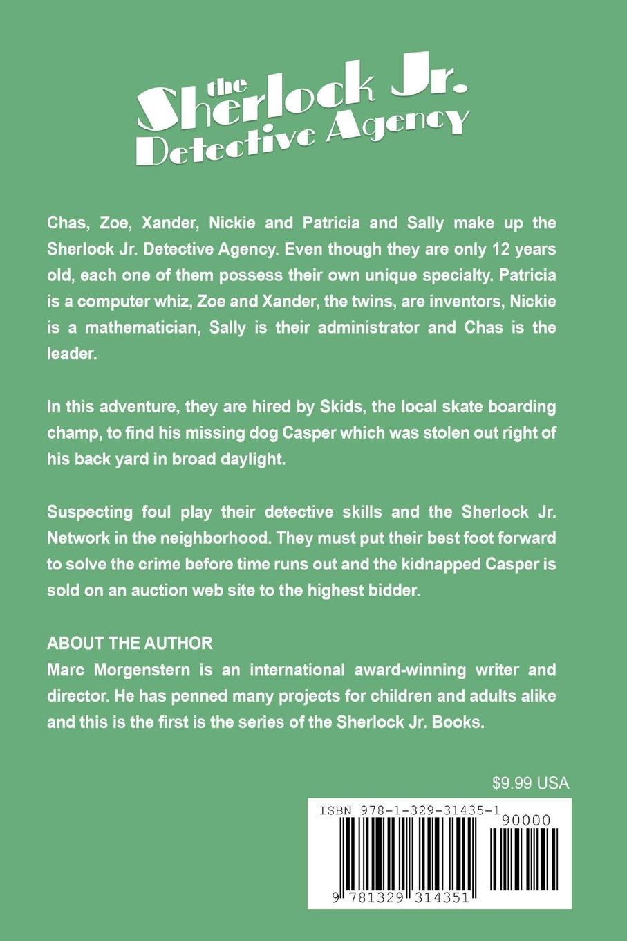 Rückseitencover The Sherlock Jr. Detective Agency