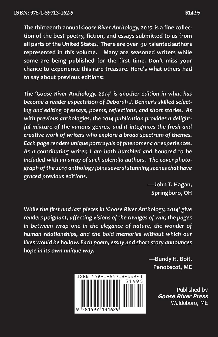 Rückseitencover Goose River Anthology, 2015