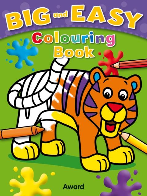 Vorderes Coverbild Big & Easy Colouring Books: Tiger