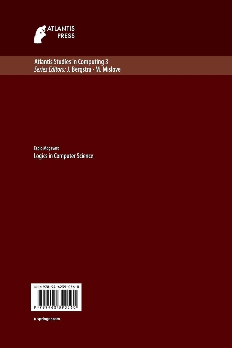 Rückseitencover Logics in Computer Science