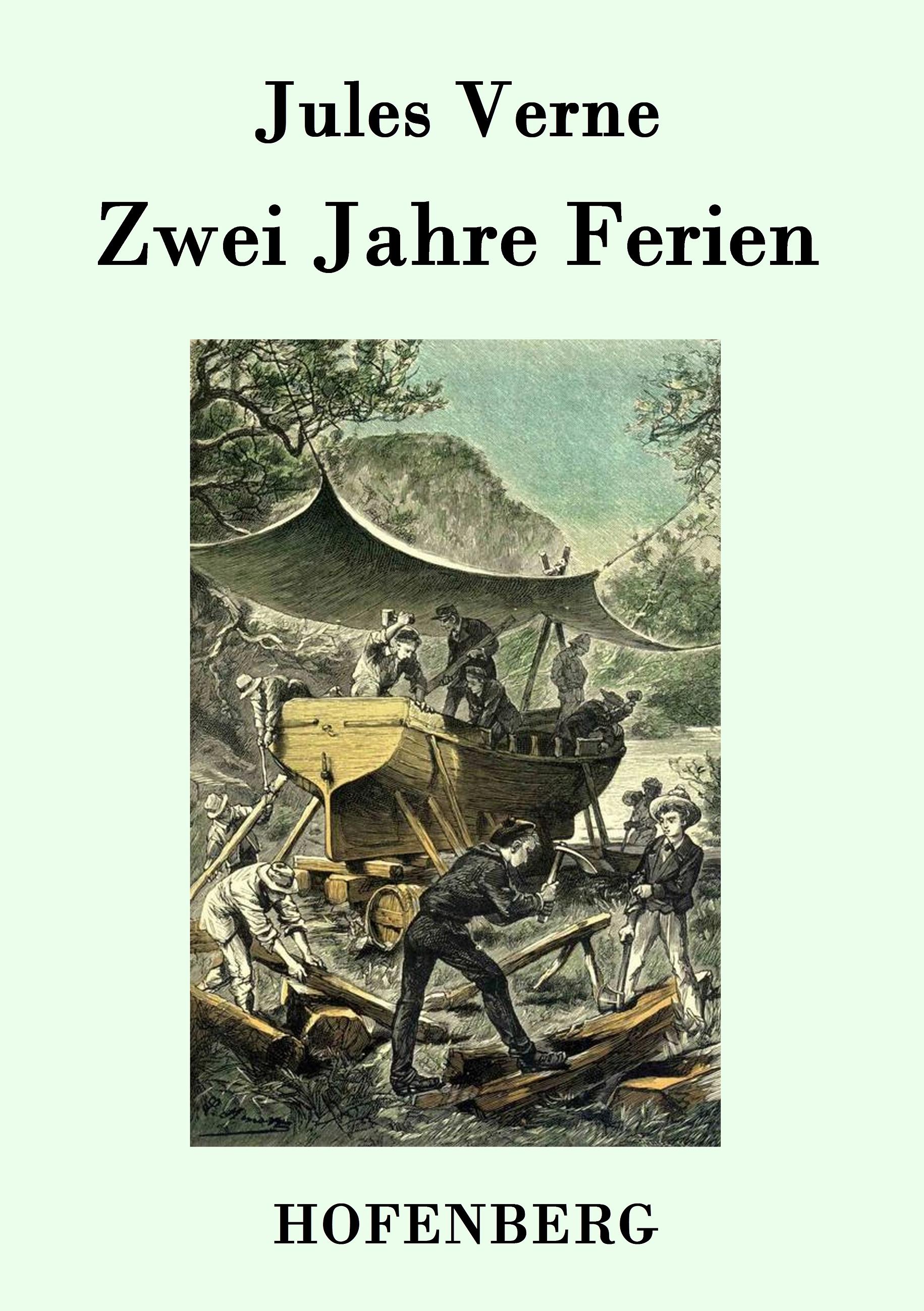 Vorderes Coverbild Zwei Jahre Ferien