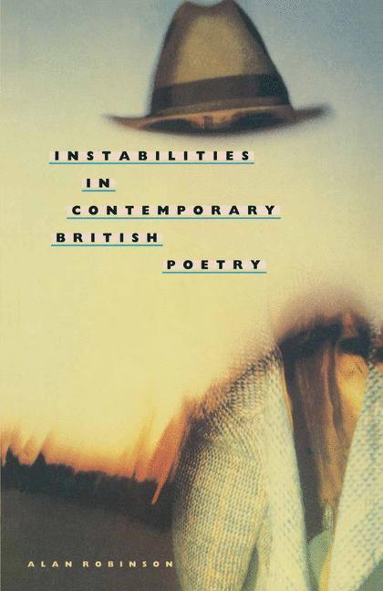 Vorderes Coverbild Instabilities in Contemporary British Poetry
