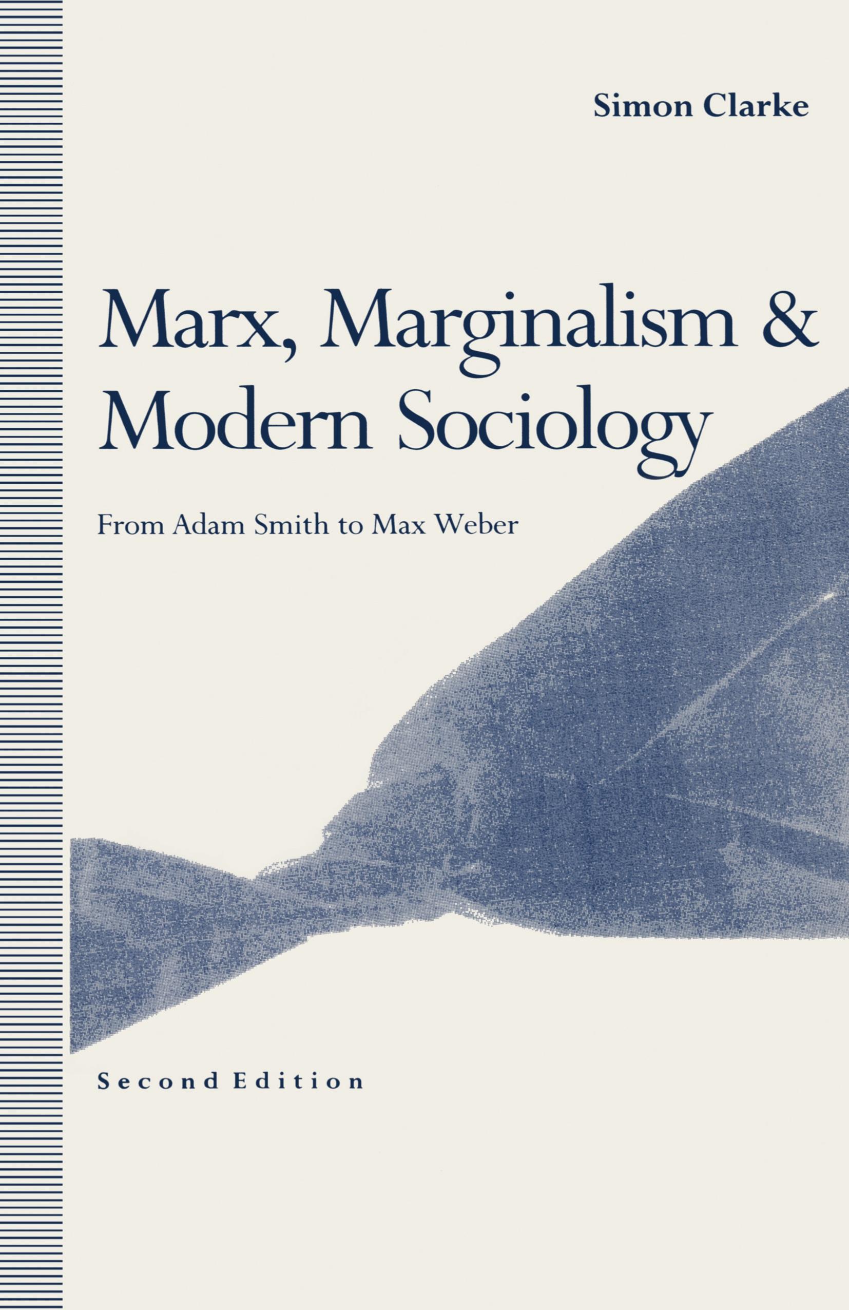 Vorderes Coverbild Marx, Marginalism and Modern Sociology