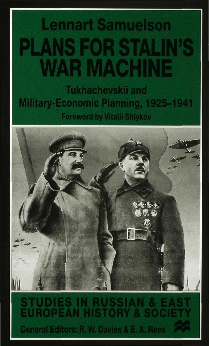 Vorderes Coverbild Plans for Stalin's War-Machine
