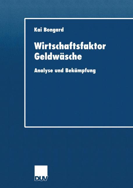 Vorderes Coverbild Wirtschaftsfaktor Geldwäsche