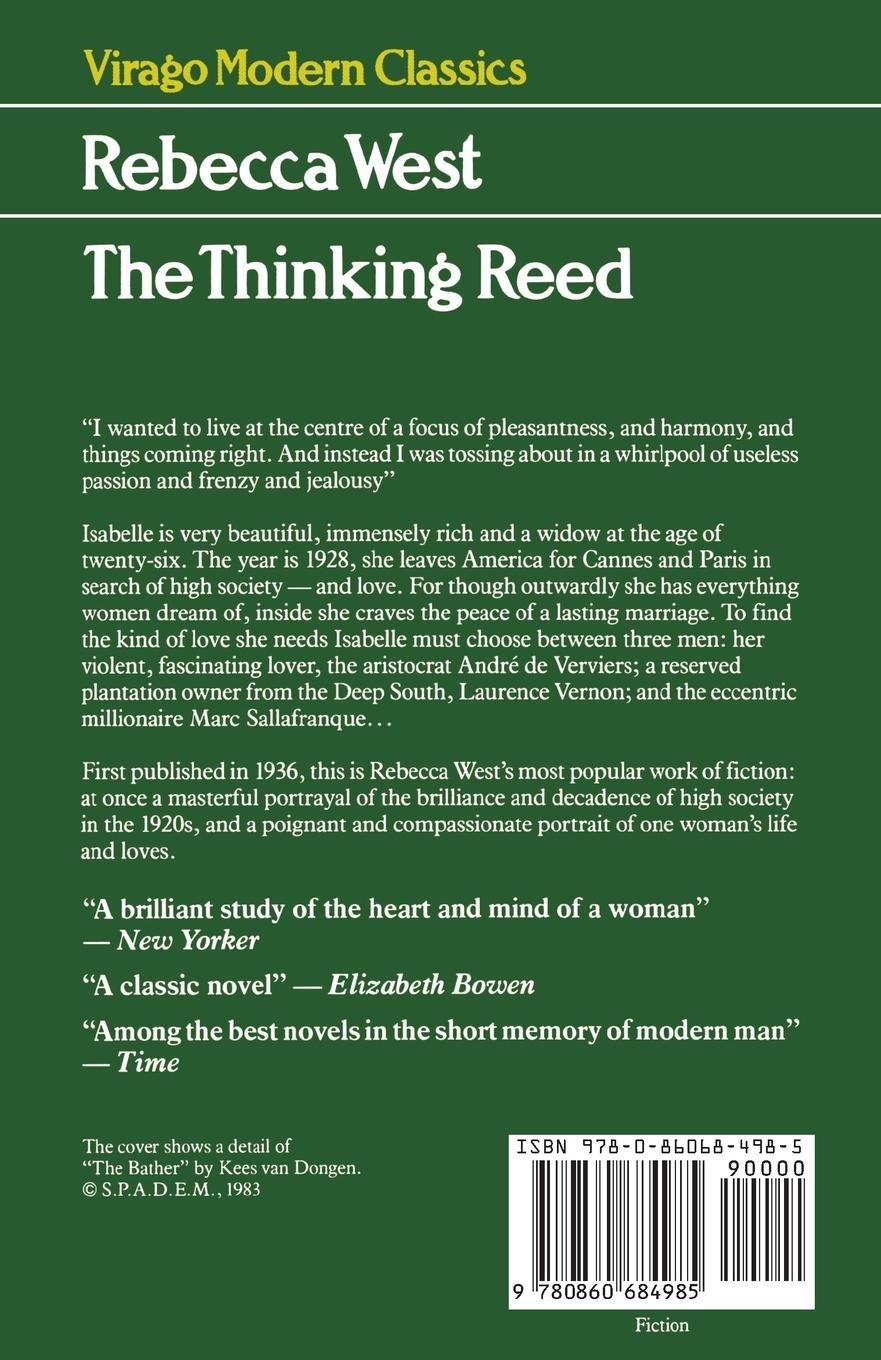 Rückseitencover The Thinking Reed