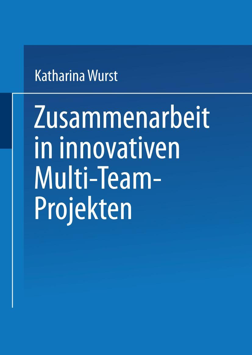 Vorderes Coverbild Zusammenarbeit in innovativen Multi-Team-Projekten