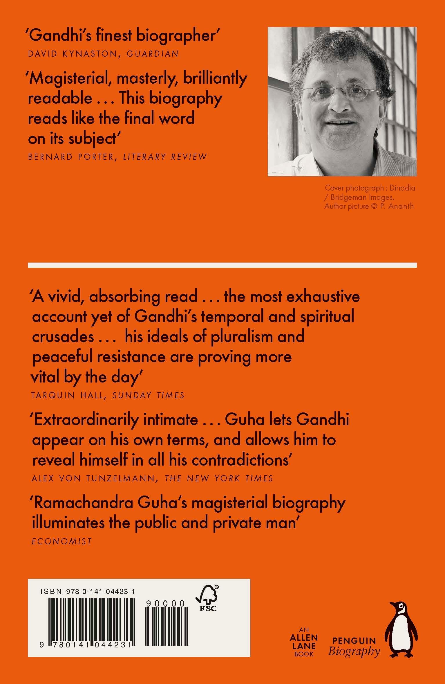 Rückseitencover Gandhi 1914-1948