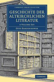 Vorderes Coverbild Geschichte Der Altkirchlichen Literatur 5 Volume Set
