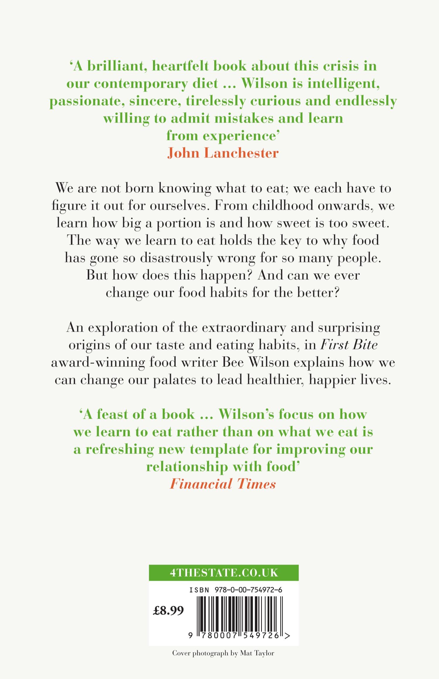 Rückseitencover First Bite