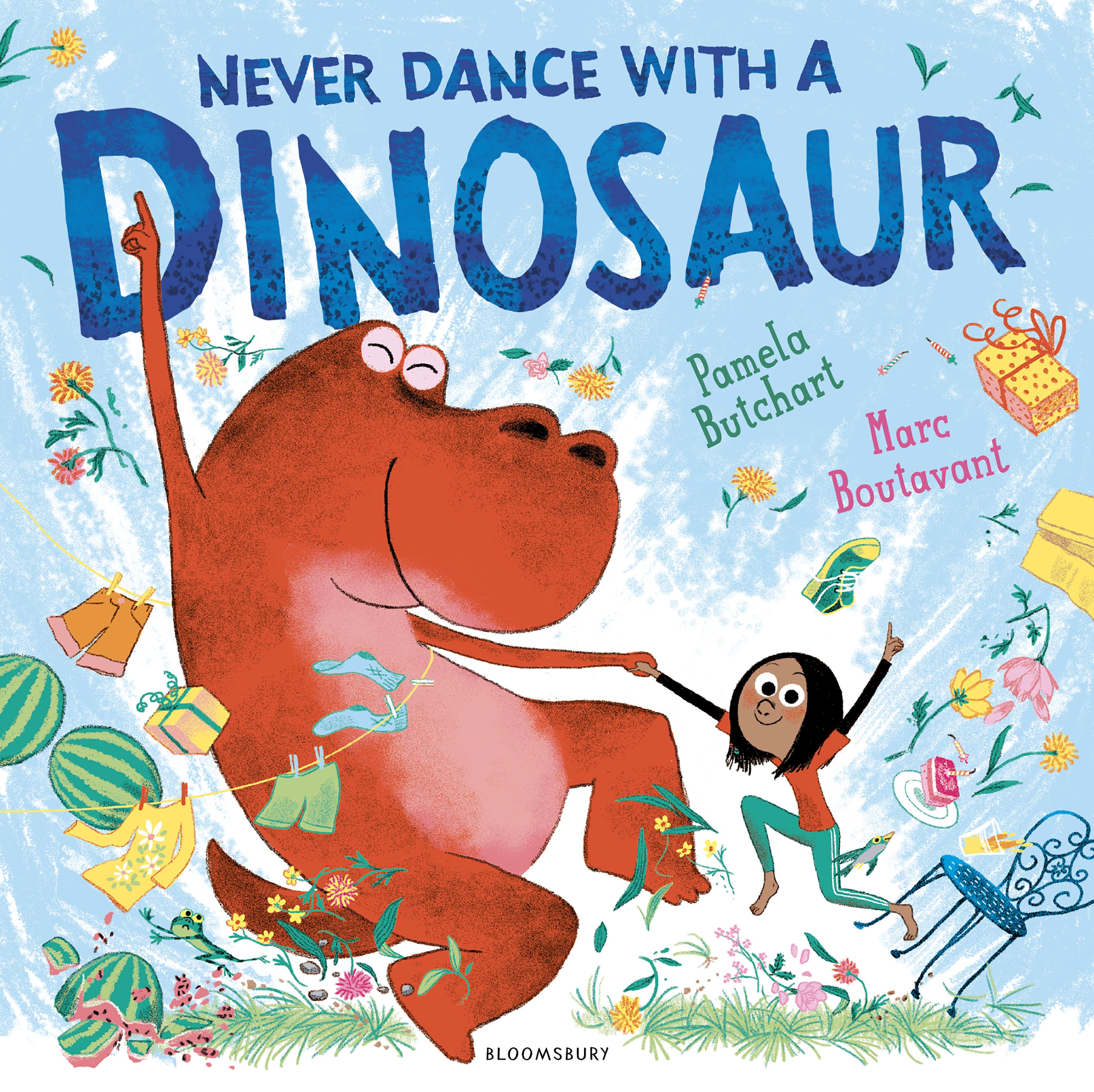 Vorderes Coverbild Never Dance With a Dinosaur