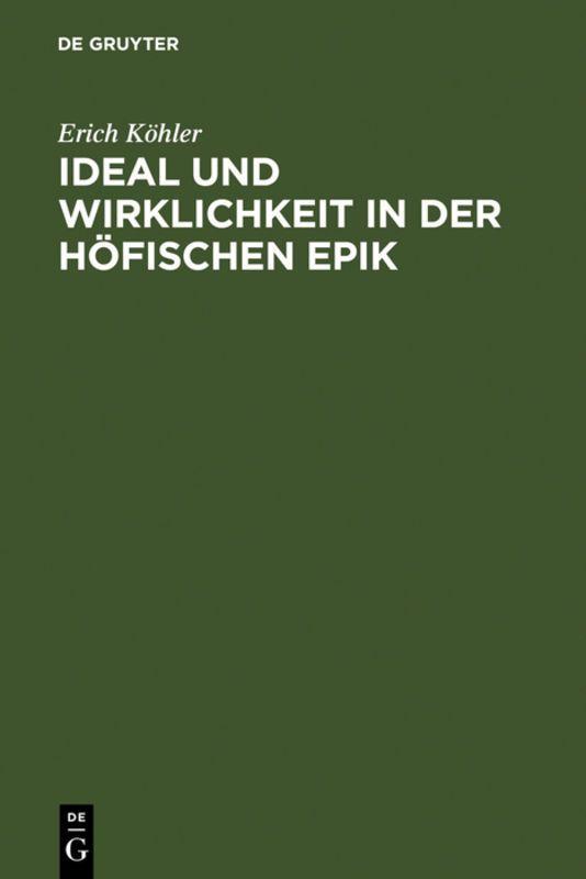 Vorderes Coverbild Ideal und Wirklichkeit in der höfischen Epik