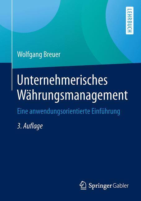 Vorderes Coverbild Unternehmerisches Währungsmanagement