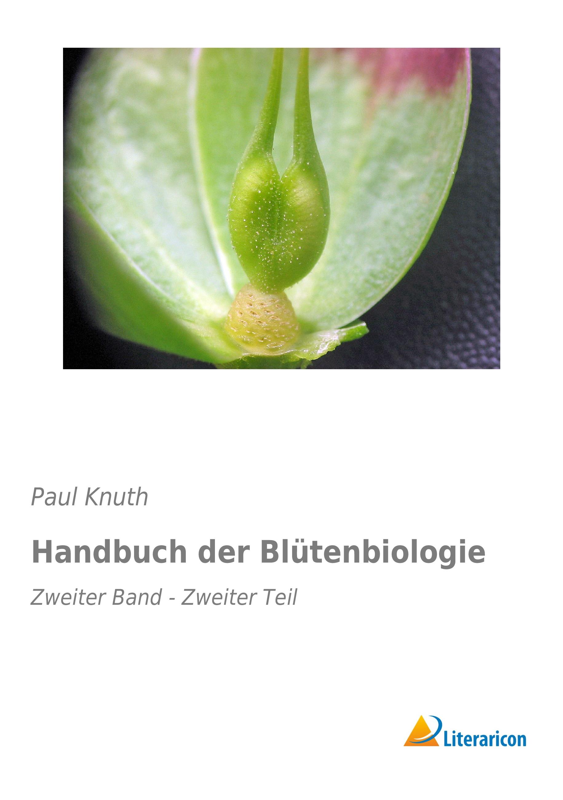 Vorderes Coverbild Handbuch der Blütenbiologie