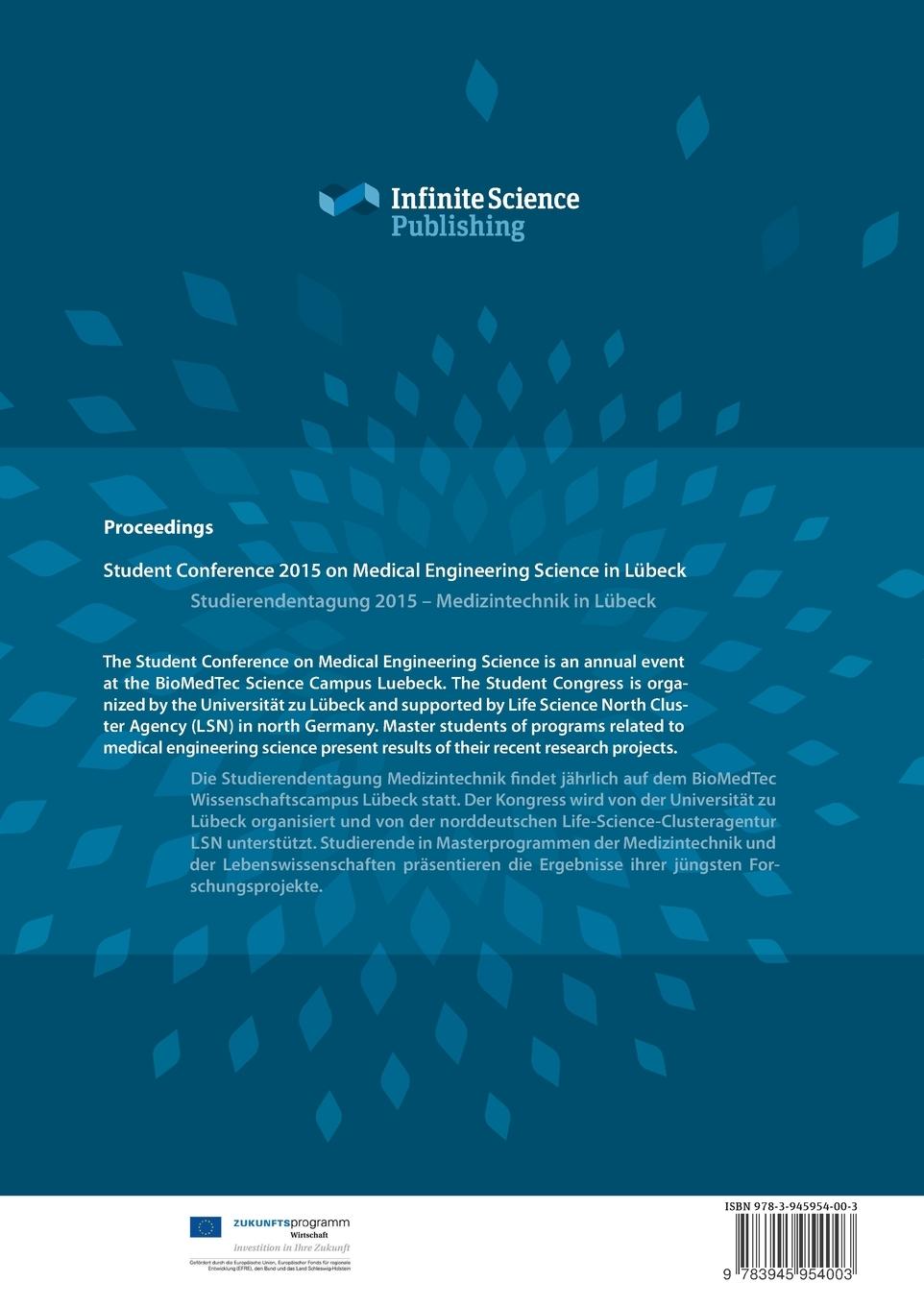 Rückseitencover Student Conference Medical Engineering Science 2015