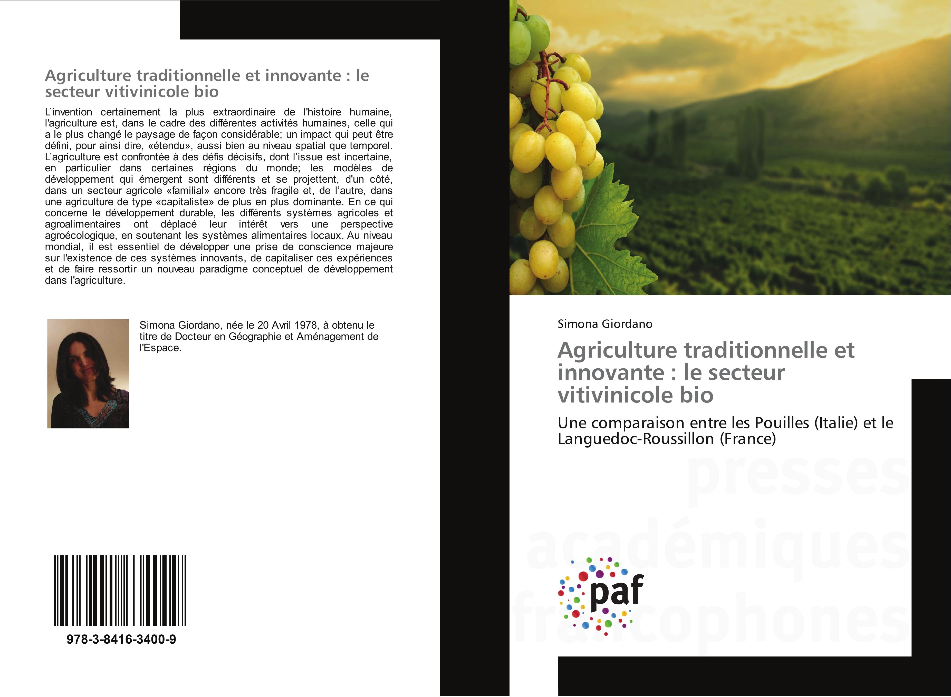 Vorderes Coverbild Agriculture traditionnelle et innovante : le secteur vitivinicole bio