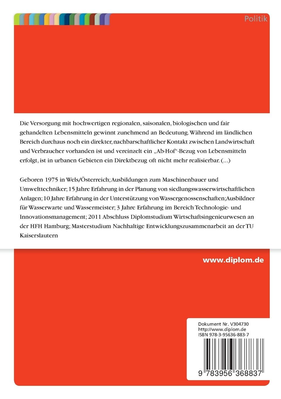 Rückseitencover Community Supported Agriculture (CSA)