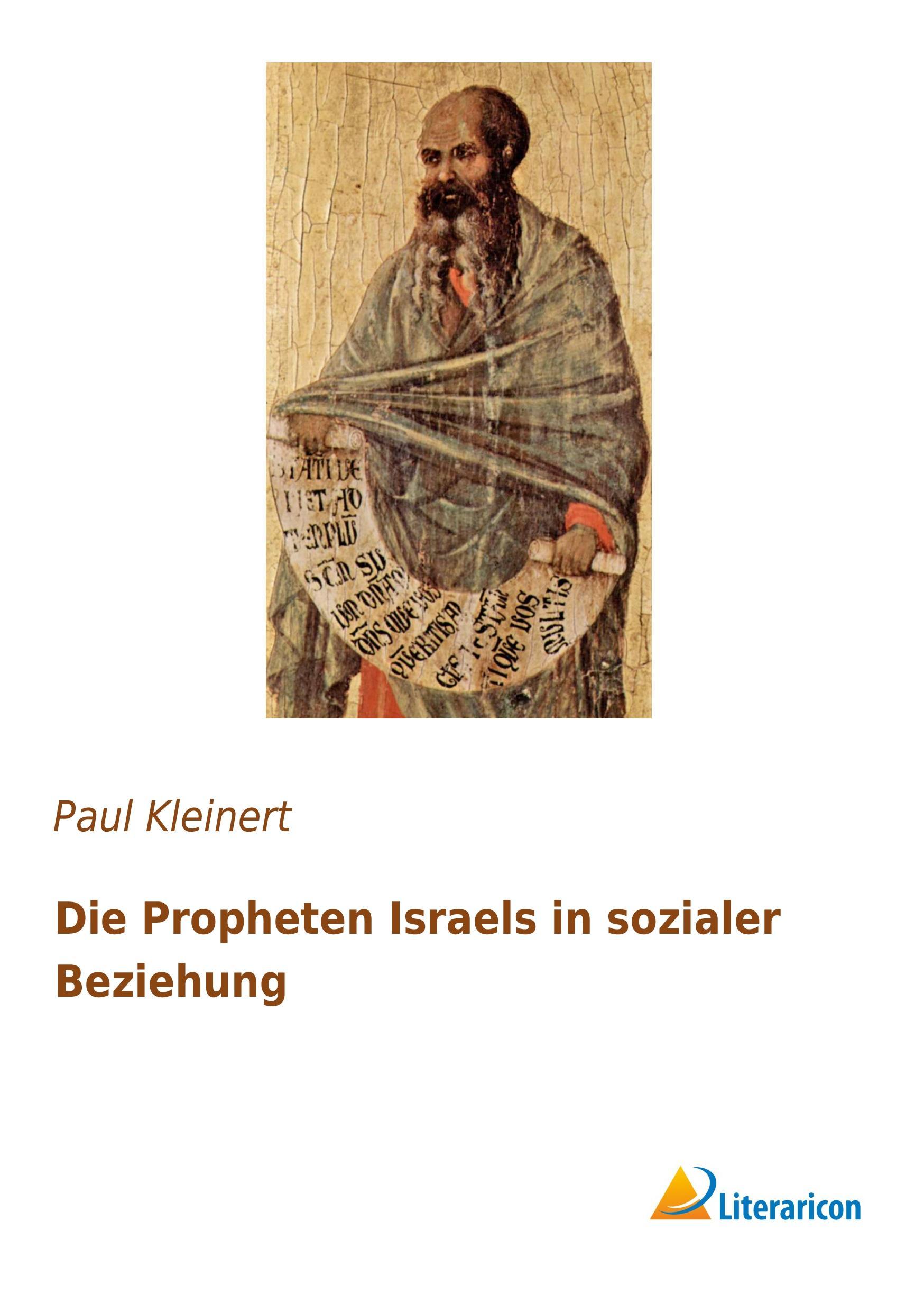 Vorderes Coverbild Die Propheten Israels in sozialer Beziehung