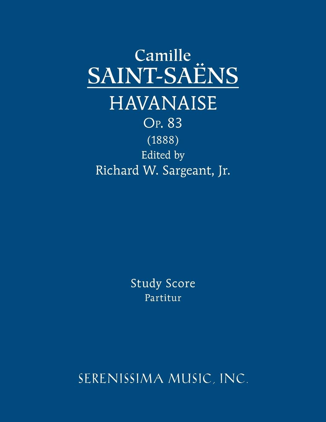 Vorderes Coverbild Havanaise, Op.83
