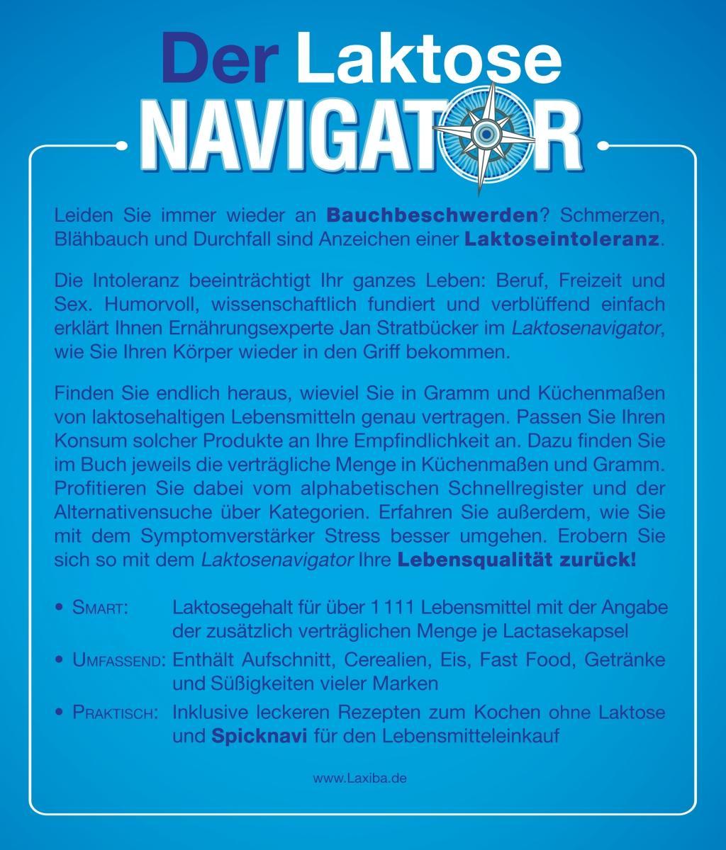 Beispielinhalt (Bild) LAXIBA - Der Laktosenavigator