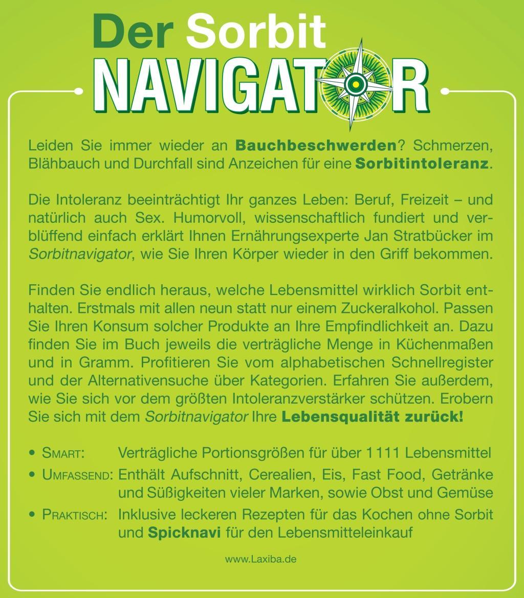 Beispielinhalt (Bild) LAXIBA - Der Sorbitnavigator