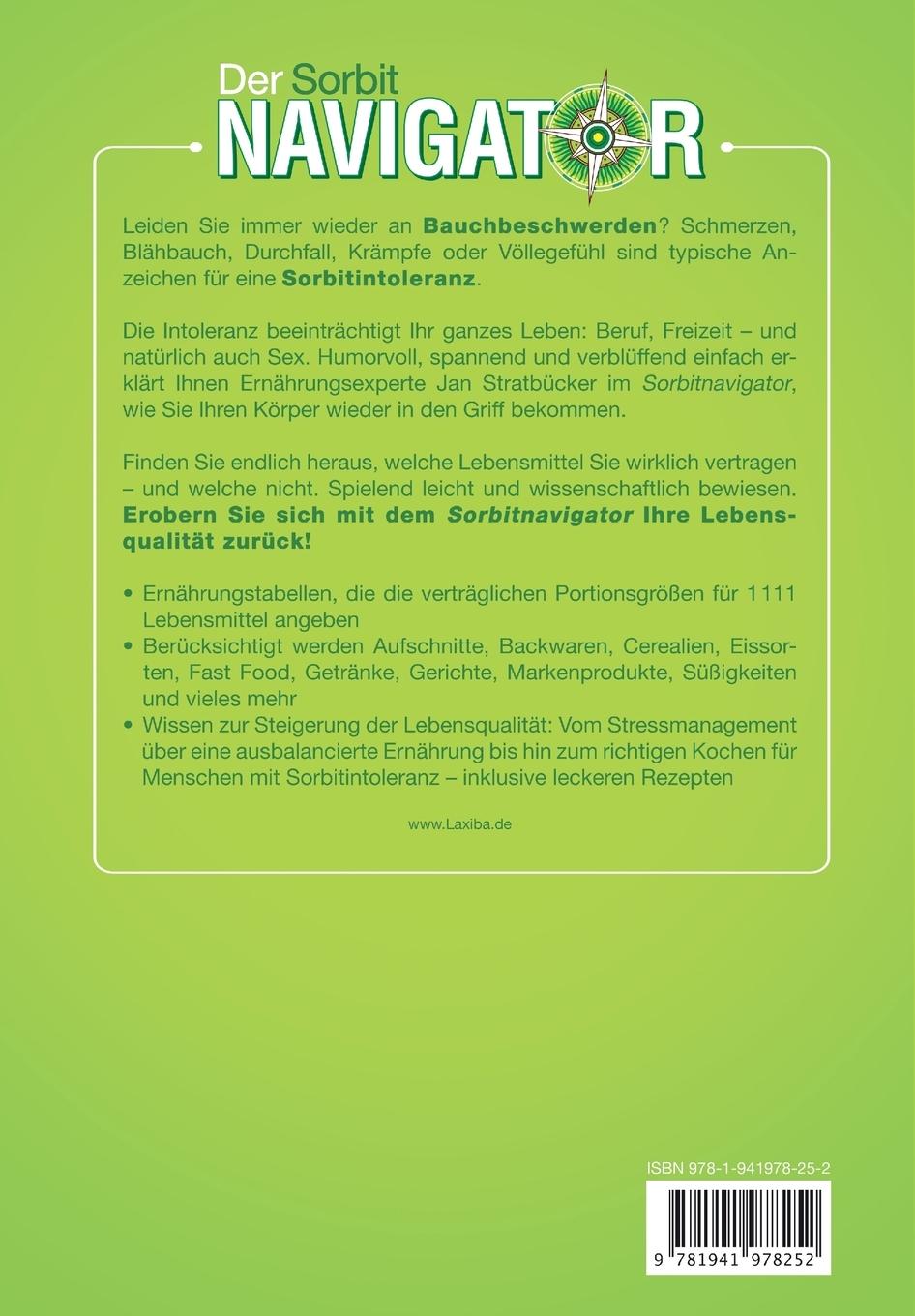 Rückseitencover LAXIBA - Der Sorbitnavigator