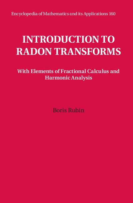 Vorderes Coverbild Introduction to Radon Transforms